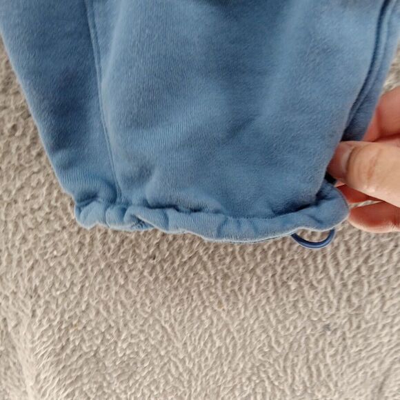 Lululemon Pants Mens Medium Blue French‎ Terry Joggers Adjustable Cuffs LM5AJDS - Picture 3 of 10